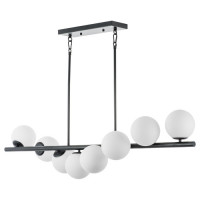 Lightstar 815187 (SD1508/8B) Люстра  CROCO 8х40W E14 ЧЕРНЫЙ МАТОВЫЙ (в комплекте)