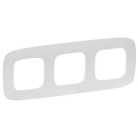 754413 - Valena ALLURE.Рамка "Жемчуг".3-постовая универсальная, Legrand 754413 - Valena ALLURE.Рамка "Жемчуг".3-постовая универсальная, Legrand