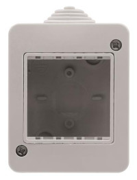 N3291.1 - Коробка IP40 для открытой установки на 2 модуля, серия Zenit/Stylo - 2CLA329110N1101 N3291.1 - Коробка IP40 для открытой установки на 2 модуля, серия Zenit/Stylo - 2CLA329110N1101