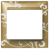 Legrand Рамка 1 пост - Legrand Valena - золото барокко, 770020 Legrand Рамка 1 пост - Legrand Valena - золото барокко, 770020