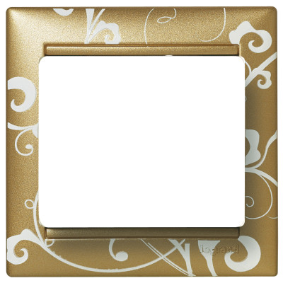 Legrand Рамка 1 пост - Legrand Valena - золото барокко, 770020