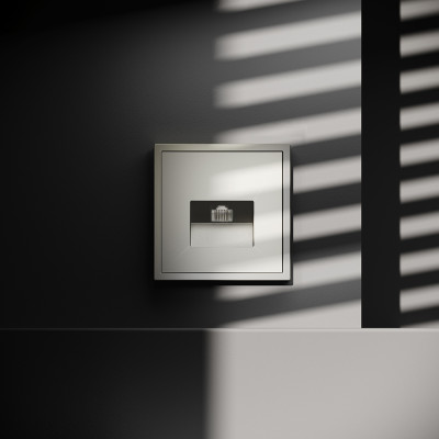 Розетка компьютерная встраиваемая VOLTUM S70 RJ45 кат.6, (шелк), VLS060104