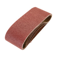 Лента шлифовальная бесконечная, 75х457мм, P80 (5 шт/уп) KRANZ, KR-91-1332