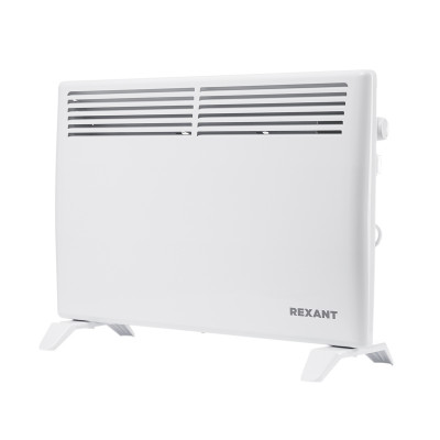 REXANT Конвектор электрический с механическим термостатом, 1,5кВт, СТИЧ-нагревательный элемент, ножки, 60-0119