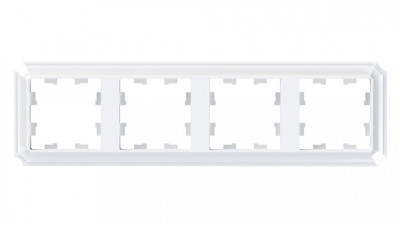 ATN101304 - ATLASDESIGN ANTIQUE 4-постовая РАМКА, универсальная, ЛОТОС, Systeme Electric