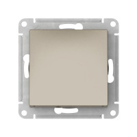 ATN000561S - ATLASDESIGN 1-клавишный ПЕРЕКЛЮЧАТЕЛЬ, сх.6, 10АХ, мех., быстрозажим. клем., ШАМПАНЬ, Systeme Electric