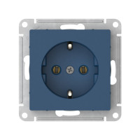 ATN001143S - ATLASDESIGN РОЗЕТКА с заземлением без шторок, 16А, мех., быстрозажим. клем., АКВАМАРИН, Systeme Electric ATN001143S - ATLASDESIGN РОЗЕТКА с заземлением без шторок, 16А, мех., быстрозажим. клем., АКВАМАРИН, Systeme Electric