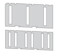 ДКС Комплект шторок изолирующих YON AD S4, AE-S4