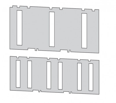 ДКС Комплект шторок изолирующих YON AD S4, AE-S4