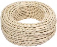 Bironi Провод 3*0,75 Песочное золото (матовый) 10м, B1-432-719-10 Bironi Провод 3*0,75 Песочное золото (матовый) 10м, B1-432-719-10