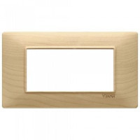 14654.61 - Vimar Накладка для 4 модулей дерево-натуральный клен