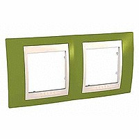 ХАМЕЛЕОН РАМКА 2-постовая, горизонтальная, БЕЖЕВЫЙ/ ФИСТАШКОВЫЙ