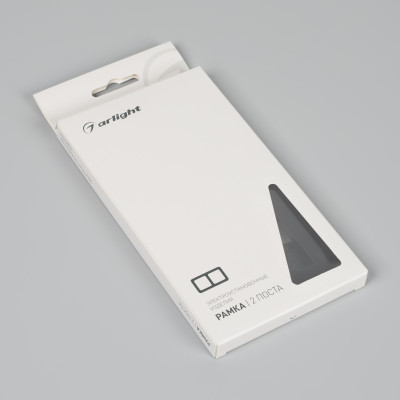 049725 - Рамка алюминиевая FRM-AKIRY-AL-2-BK (Arlight, -)