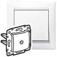 Legrand Розетка TV (телевизионная) - Legrand Valena - "звезда" - белый, 694284