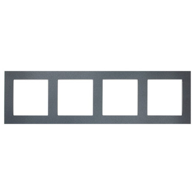 IRIDIUM Вставка на 4 поста, графит, INP404