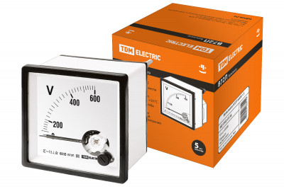 Вольтметр В72П 600В-1,5 TDM Electric, SQ1102-0136