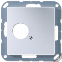 Крышка для 2-х гнезд; мокка, A562MO Крышка для 2-х гнезд; мокка, A562MO