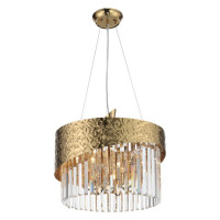 ST LUCE SL1100.303.06 Люстра подвесная ST-Luce Античная латунь/Античная латунь, Прозрачный E14 6*60W