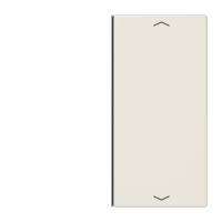 Клавиша для сенсорного модуля KNX, двойная, бежевая, LS402TSAP
