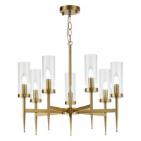 ST LUCE SL1159.303.07 Люстра подвесная ST-Luce Латунь/Латунь, Прозрачный E14 7*60W