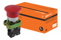 Кнопка BС41 "Грибок" без подсветки красный 1з TDM Electric, SQ0704-0044 Кнопка BС41 "Грибок" без подсветки красный 1з TDM Electric, SQ0704-0044