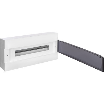 137615 Пластиковый щиток Legrand Practibox S, навесной, цвет двери "Дымчатый", 1X22