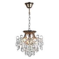 ST LUCE SL846.202.03 Люстра подвесная ST-Luce Золотистый/Прозрачный E14 3*40W