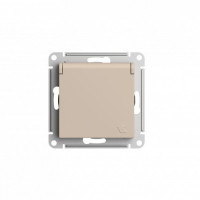 ATN001246 - ATLASDESIGN РОЗЕТКА с заземлением со шторками с крышкой, 16А, IP20, механизм, ПЕСОЧНЫЙ, Systeme Electric ATN001246 - ATLASDESIGN РОЗЕТКА с заземлением со шторками с крышкой, 16А, IP20, механизм, ПЕСОЧНЫЙ, Systeme Electric