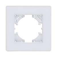 Рамка 1-постовая, белый Kollinger Eleganz Acryl EA1WH