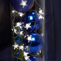 Гирлянда линейная Звездочки USB 50LED 5000K, IP 20, 4,5м, CL572, Feron 41648