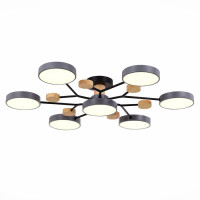 ST LUCE SLE6006-702-07 Светильник потолочный Серый/Серый LED 7*12W 3000K/4500K/6000K