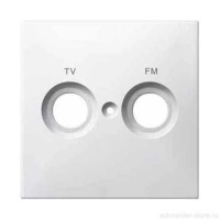 SD Накладка TV/FM, полярно-бел.