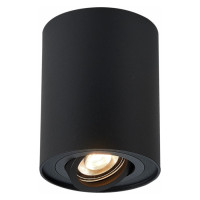 ST LUCE ST108.417.01 Светильник потолочный Черный GU10 1*50W  IP20 D98xH124 220V Без ламп