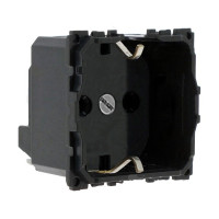 FD16823 Fede Fede Механизм розетки 2К+З 16А 250В~ новый (шторки встроены, накладка крепится по системе клик)