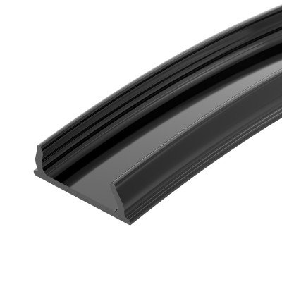 Профиль ARH-BENT-W11-2000 ANOD BLACK (Arlight, Алюминий), 039583