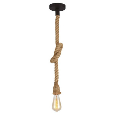 LUSSOLE CORNVILLE Подвесной светильник, цвет основания - черный, 1x40W E27, LSP-8574