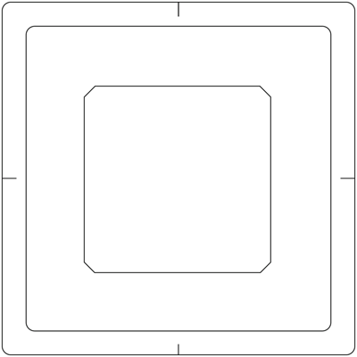 Липучка для радиопередатчика, 80KLEFO