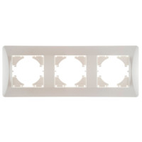 GUSI Ugra РАМКА 3-местная, цвет жемчуг., С1130-028 GUSI Ugra РАМКА 3-местная, цвет жемчуг., С1130-028