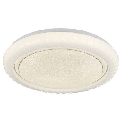 LUSSOLE MOONLIGHT Потолочный светильник, цвет основания - белый, плафон - акрил (цвет - белый), 1x72W LED, LSP-8313