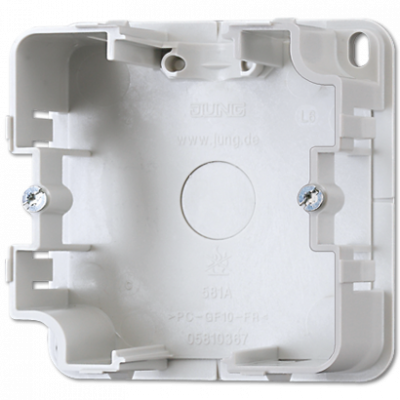 задняя крышка для накладного монтажа, запчасть 1 место, 581A