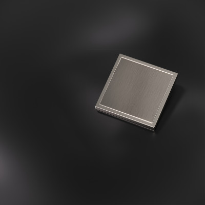 Клавиша для выключателя/переключателя одноклавишного, S70 Metal (никель), VLSM000111