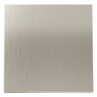 Клавиша для выключателя/переключателя одноклавишного, S70 Metal (никель), VLSM000111