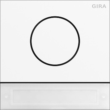 5569902 Gira Модуль дверной станции System 106 с кнопкой ввода в эксп.