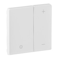Legrand Valena LIFE.Лицевая панель для кнопочного светорегулятора.Белая, 754890