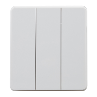 Выключатель ROUND 3 кл 10А с/у перламутр KRANZ, KR-78-0707-1