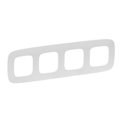 Legrand Valena ALLURE.Рамка "Жемчуг".4-постовая универсальная, 754414