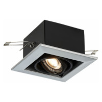 ST LUCE ST250.148.01 Св-к встр. Черный GU10 1*50W  L126xW126xH70 220V Без ламп