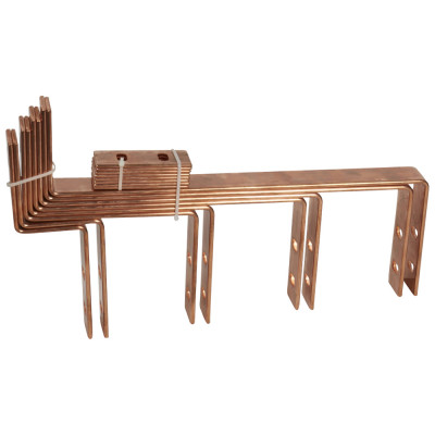 Legrand Комплект присоединительный для горизонтальных медных шин 4000А, In 1250А межосевое расстояние 125мм, 404690