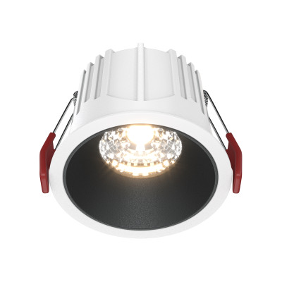 Downlight Alfa LED Встраиваемый светильник, цвет: Бело-черный 15W