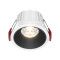 Downlight Alfa LED Встраиваемый светильник, цвет: Бело-черный 15W